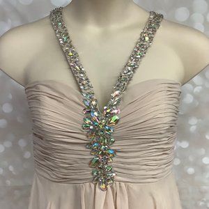 Champagne short dress